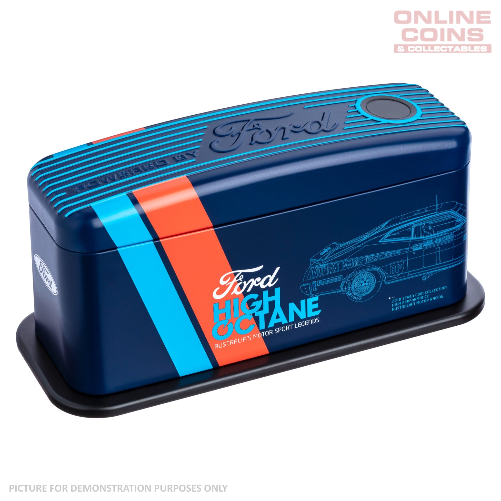 2018 Seven 50c Coin Collection - Ford Performance Tin